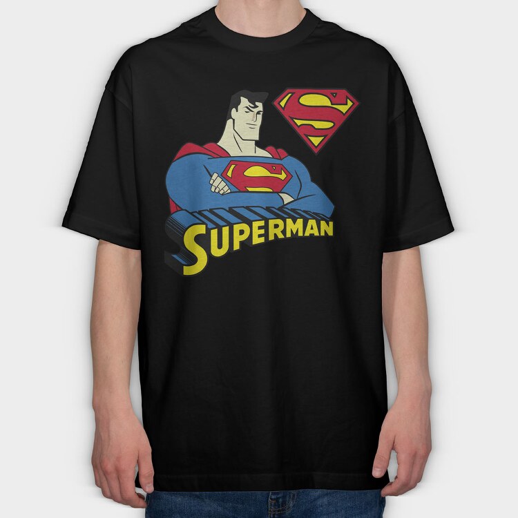 Superman 3, Tricou Oversize Barbati (Unisex)