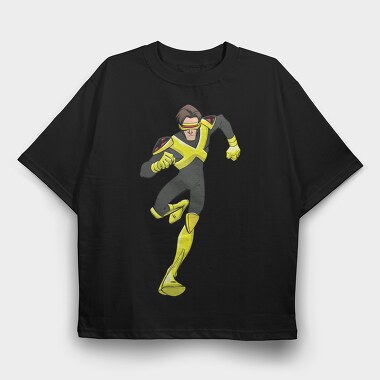 Cartoon Retro X Men 6, Tricou Oversize Barbati (Unisex)