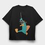 Phineas and Ferb 21, Tricou Oversize Barbati (Unisex)