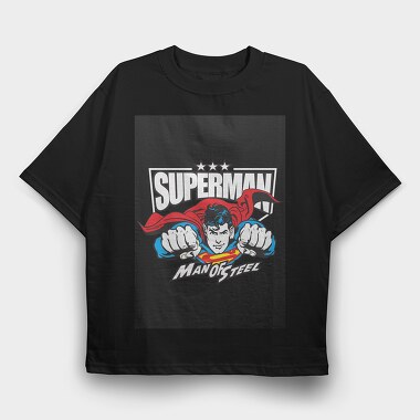 Superman 6, Tricou Oversize Barbati (Unisex)