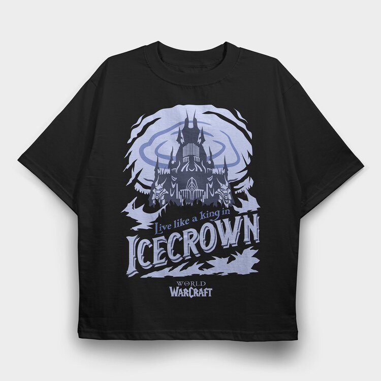 Warcraft 8, Tricou Oversize Barbati (Unisex)