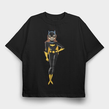 Cartoon Retro Batman 6, Tricou Oversize Barbati (Unisex)