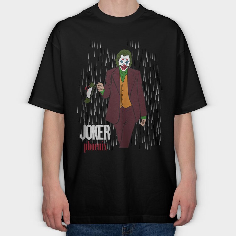Joker 5, Tricou Oversize Barbati (Unisex)