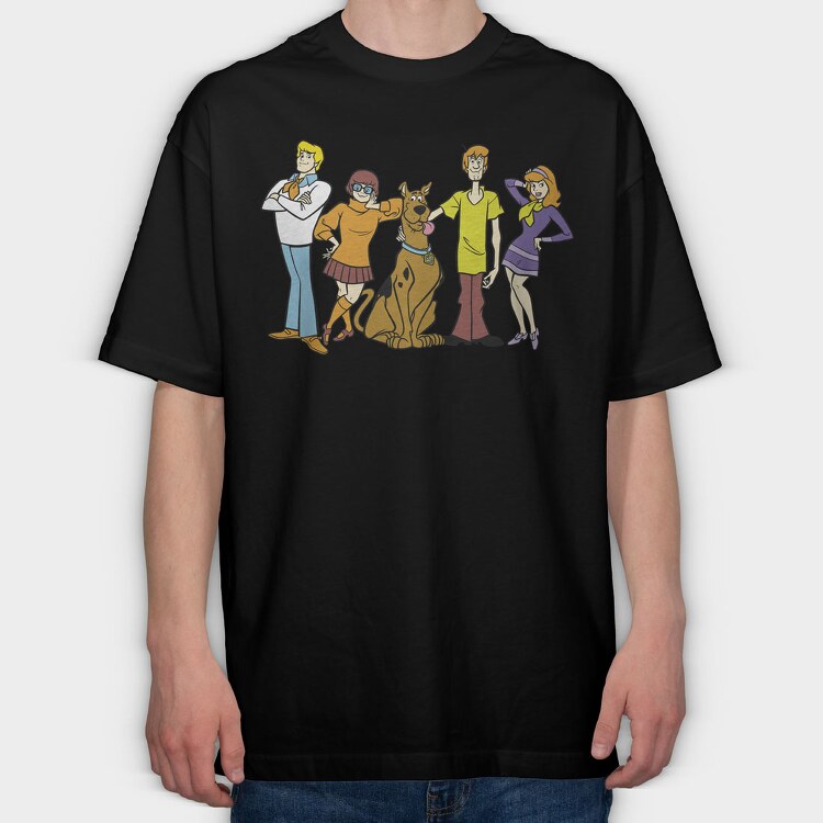Scooby Doo 6, Tricou Oversize Barbati (Unisex)
