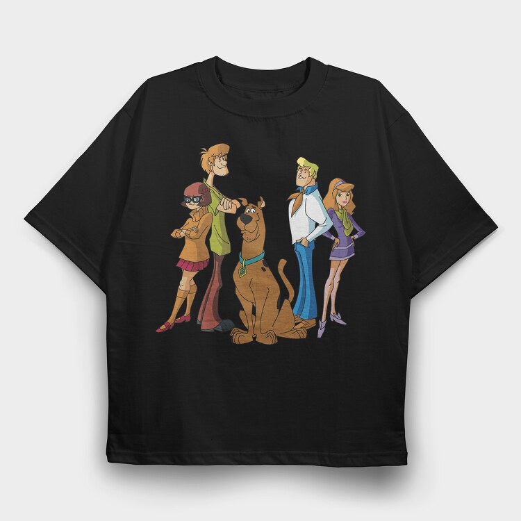 Scooby Doo 7, Tricou Oversize Barbati (Unisex)