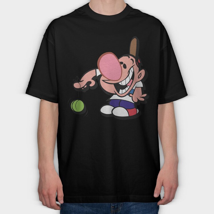 Cartoon Retro Billy and Mandy 6, Tricou Oversize Barbati (Unisex)