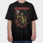 Scorpion Mortal Kombat, Tricou Oversize Barbati (Unisex)
