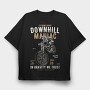 Downhill Maniac, Tricou Oversize Barbati (Unisex)