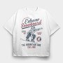 Extreme Snowboard, Tricou Oversize Barbati (Unisex)