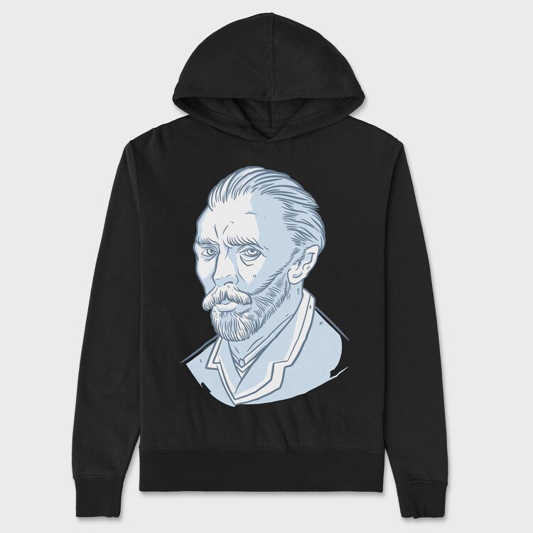 Van Gogh, Hanorac Oversize Barbati (Unisex)