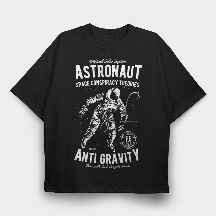 Space Conspiracy Theories, Tricou Oversize Barbati (Unisex)