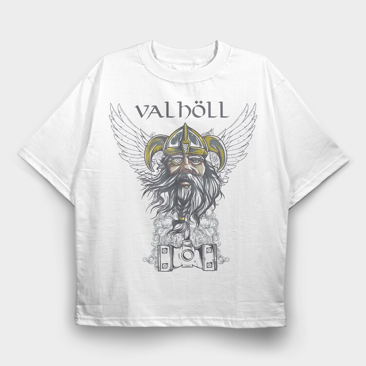 Valhol, Tricou Oversize Barbati (Unisex)