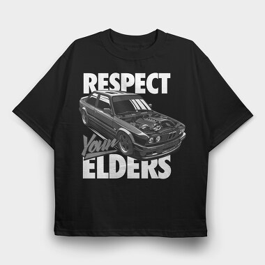 BMW E30 M3 2, Tricou Oversize Barbati (Unisex)