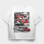 Comic Drift, Tricou Oversize Barbati (Unisex)