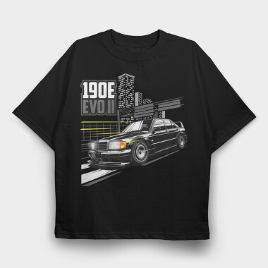 E190 AMG EVO 2, Tricou Oversize Barbati (Unisex)
