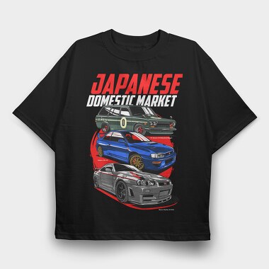 jdm legend, Tricou Oversize Barbati (Unisex)