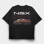 NSX, Tricou Oversize Barbati (Unisex)