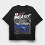 R34 & R35 JDM, Tricou Oversize Barbati (Unisex)