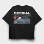 Civic 90 S, Tricou Oversize Barbati (Unisex)