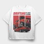 Drifting Is Not a Crime Trunero, Tricou Oversize Barbati (Unisex)