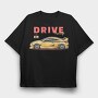 Drive 90 S, Tricou Oversize Barbati (Unisex)