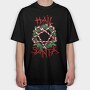 Hail Santa, Tricou Oversize Barbati (Unisex)
