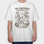 The Scooterist1980, Tricou Oversize Barbati (Unisex)