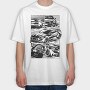 Mustang S550, Tricou Oversize Barbati (Unisex)