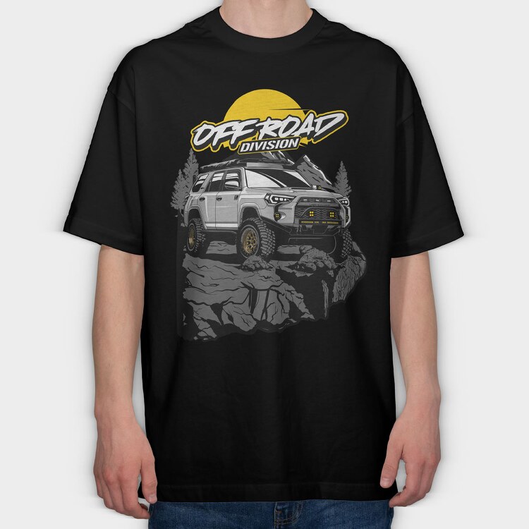 Toyota 4Runner, Tricou Oversize Barbati (Unisex)