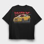 WRX STI Bugeye, Tricou Oversize Barbati (Unisex)