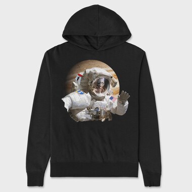 Alien Astronaut, Hanorac Oversize Barbati (Unisex)