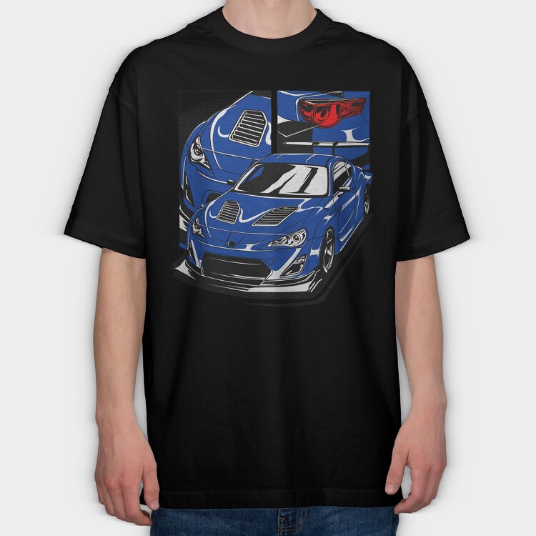 GT86, Tricou Oversize Barbati (Unisex)