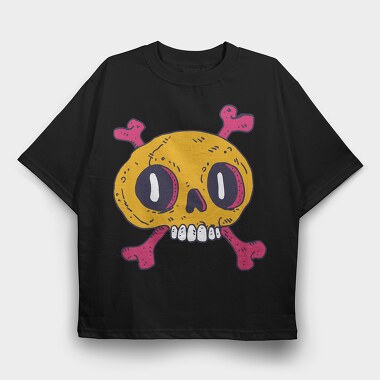 Monster Faces 5, Tricou Oversize Barbati (Unisex)