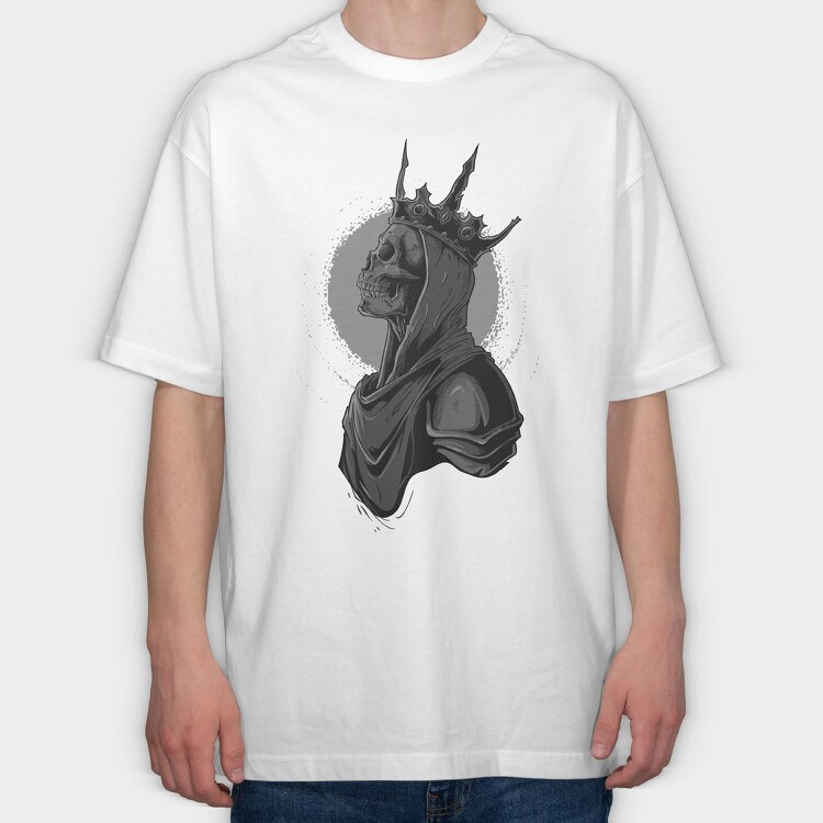 Skull King, Tricou Oversize Barbati (Unisex)