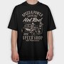 Speed & Power Hotrod, Tricou Oversize Barbati (Unisex)