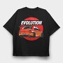 Lancer Evo 9, Tricou Oversize Barbati (Unisex)