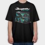 Supra A90, Tricou Oversize Barbati (Unisex)