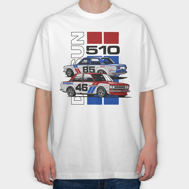 BRE Datsun, Tricou Oversize Barbati (Unisex)