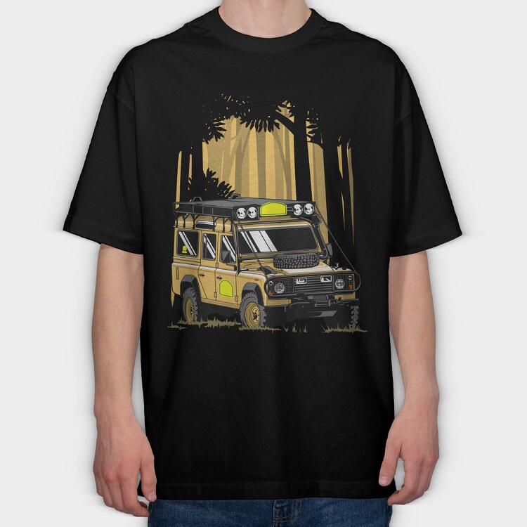 CAMEL DEFENDER, Tricou Oversize Barbati (Unisex)