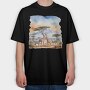 Mount Kilimanjaro, Tricou Oversize Barbati (Unisex)