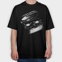 tin sardine, Tricou Oversize Barbati (Unisex)