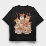 Royal Corgis, Tricou Oversize Barbati (Unisex)