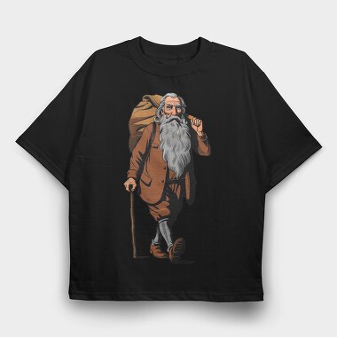 Old Man, Tricou Oversize Barbati (Unisex)