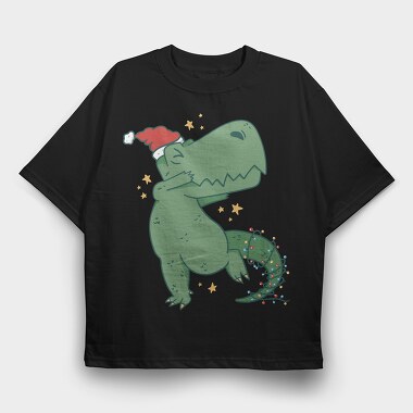 Christmas Dab Trex, Tricou Oversize Barbati (Unisex)