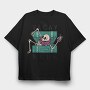 Skeleton Vacay, Tricou Oversize Barbati (Unisex)