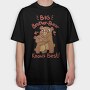 Big Bear Brother Knows Best, Tricou Oversize Barbati (Unisex)