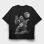 Big Foot Rocking, Tricou Oversize Barbati (Unisex)