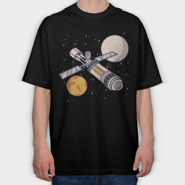 Space, Tricou Oversize Barbati (Unisex)