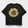 Sunflower Detailed, Tricou Oversize Barbati (Unisex)