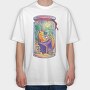 Dragon Jar Chill Book, Tricou Oversize Barbati (Unisex)